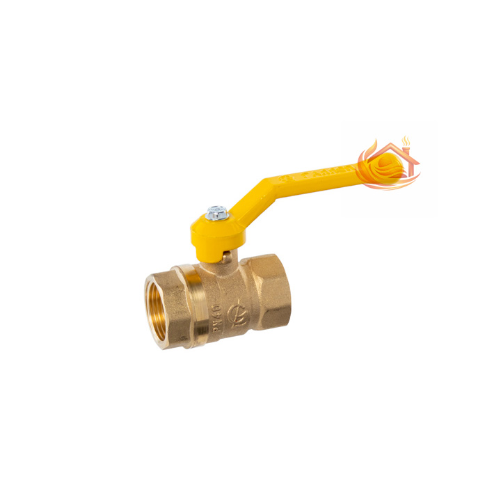 Кран шаровой газовый DN-20 СТАНДАРТ 220 ВхВ PN 40 ГАЛЛОП