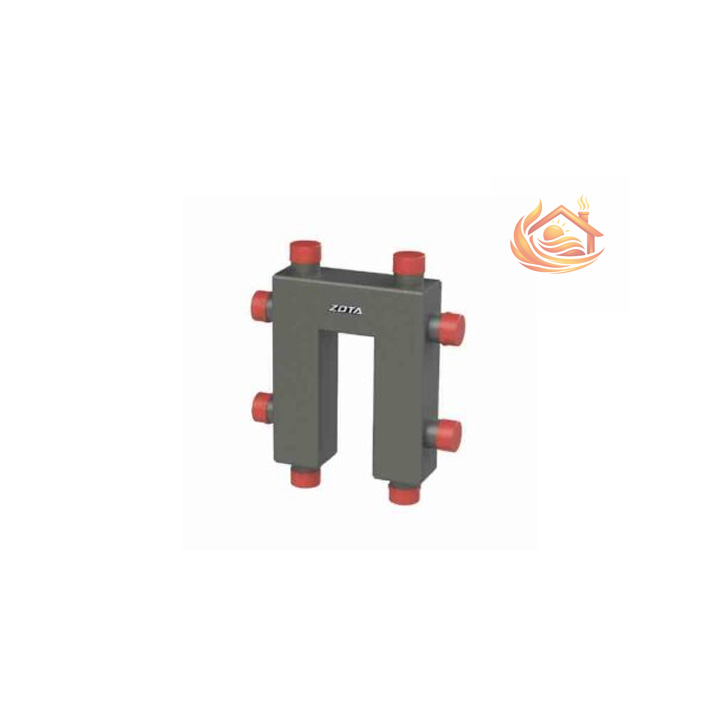 Гидравлический коллектор круговой, 3 контура, до 50кВт